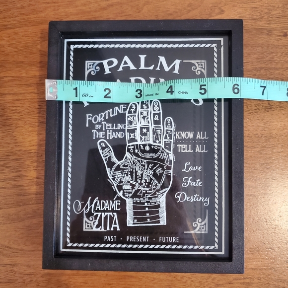 EUC Palm Readings Shadow Box Halloween Decoration - Picture 4 of 7
